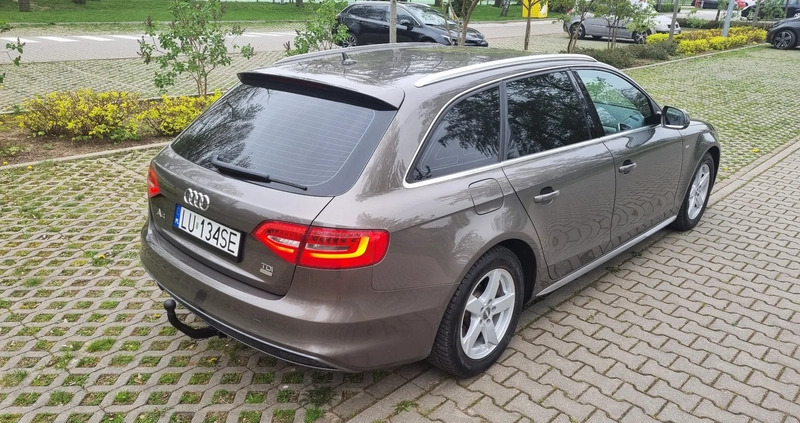 Audi A4 cena 47900 przebieg: 212300, rok produkcji 2014 z Lublin małe 742